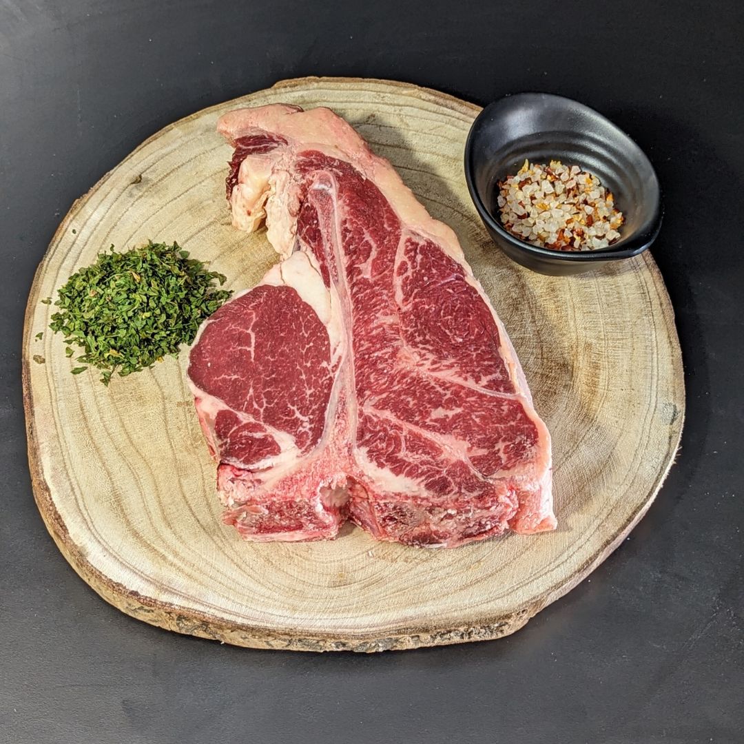 Corte T-Bone de vaca